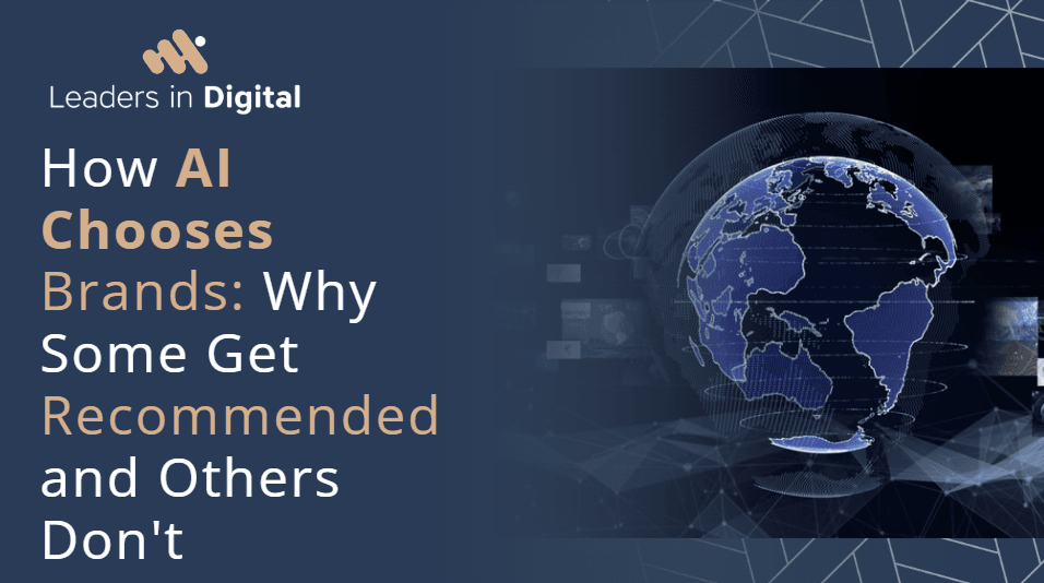 AI doesn't simply rank websites. It evaluates trust, authority, and relevance before recommending brands. Learn what influences AI recommendations and how to improve your AI Visibility
